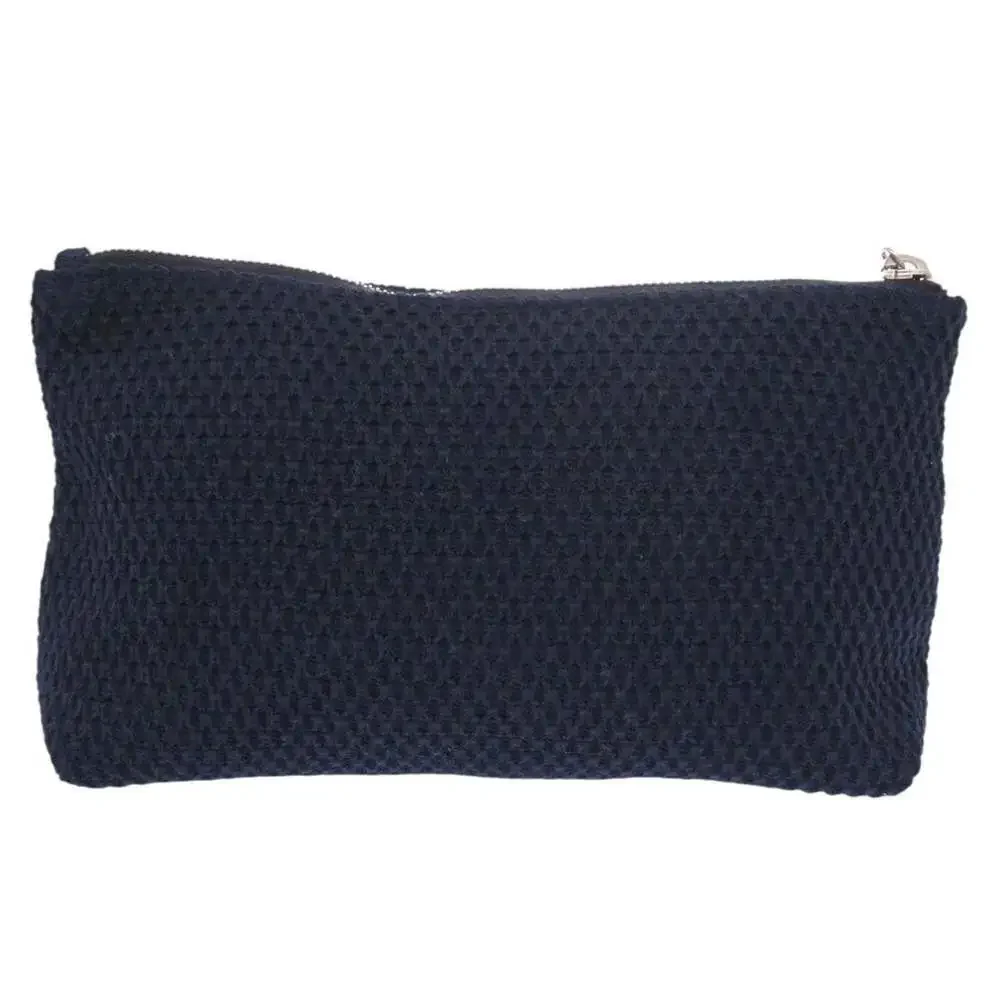 CHANEL Blue Pouch